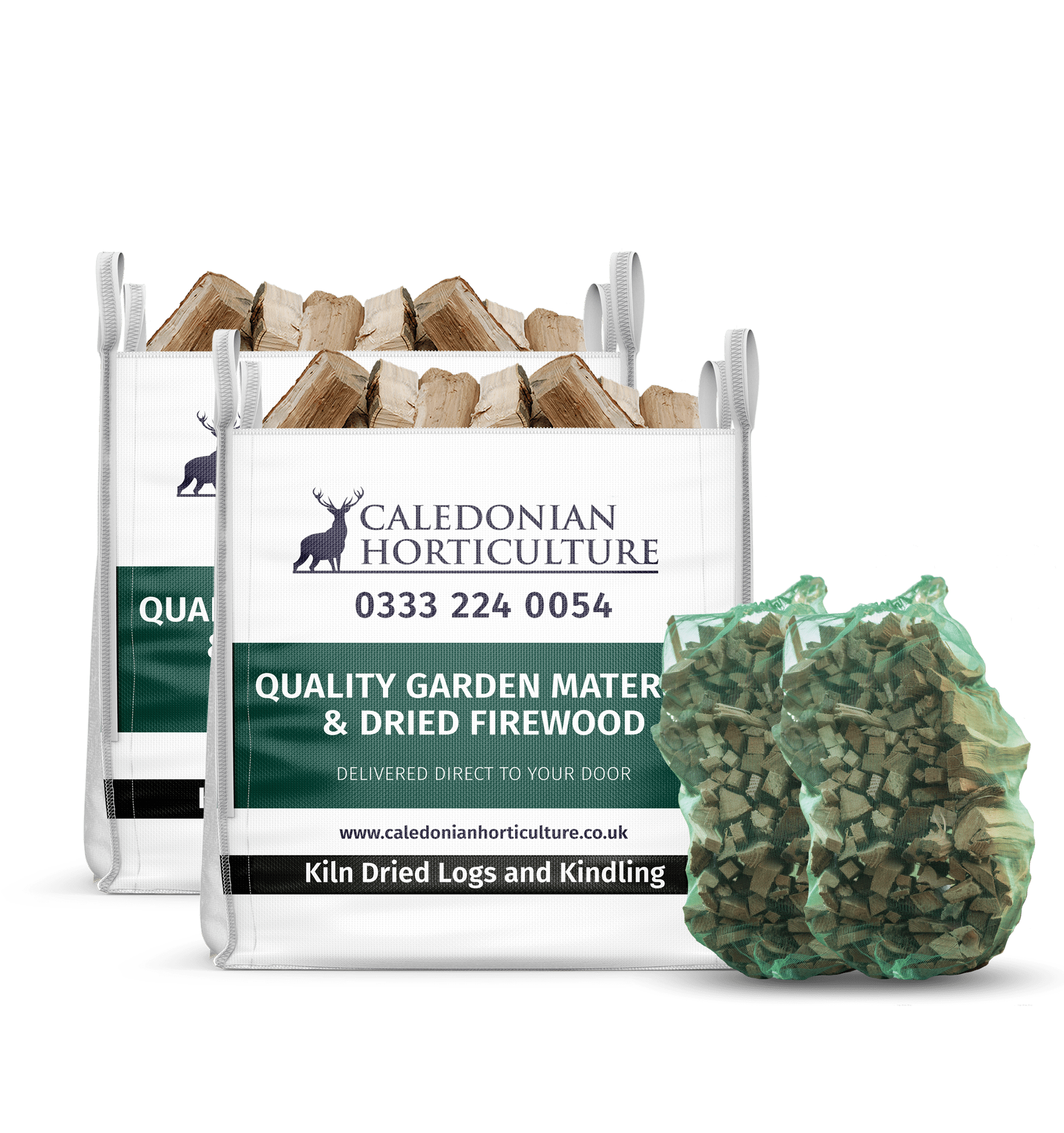 Kiln Dried Log and Kindling Bundle