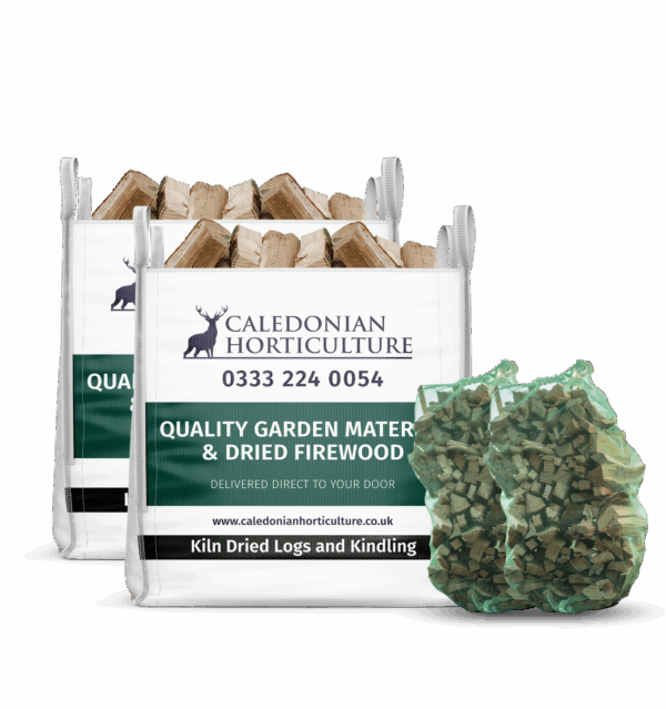 Kiln Dried Log and Kindling Bundle
